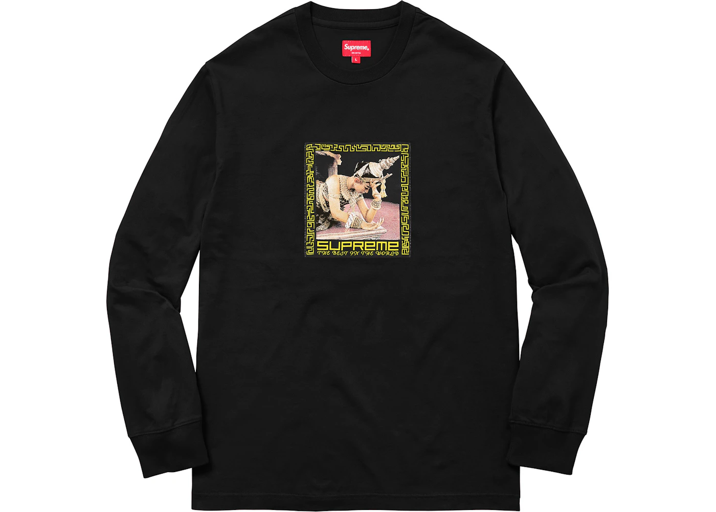Supreme Best In the World L/S Tee Black Men's FW17 US