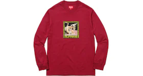 Supreme Best In the World L/S Tee Light Cardinal