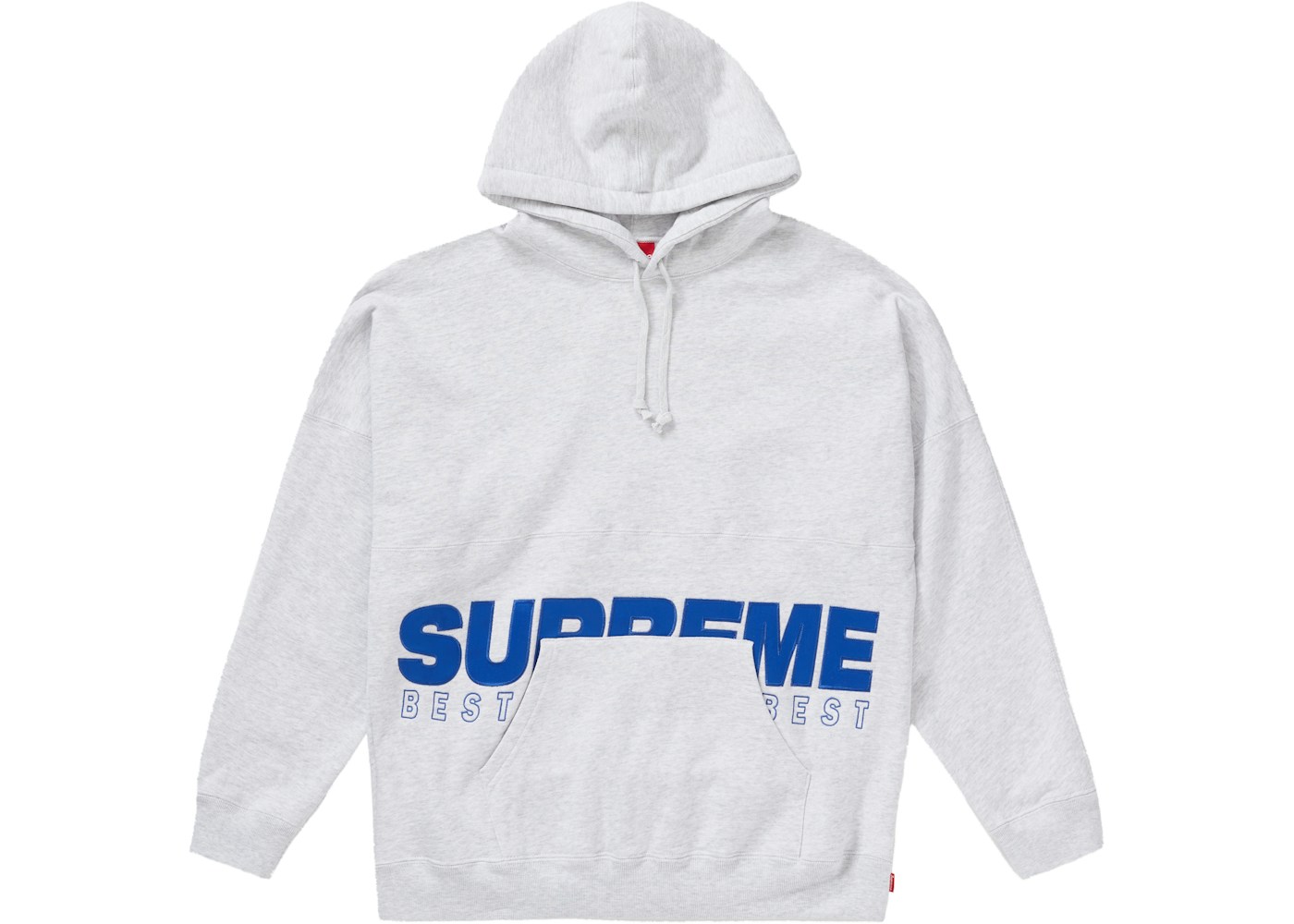 Supreme Best Of The Best Hooded Sweatshirt Ash Grey - FW20