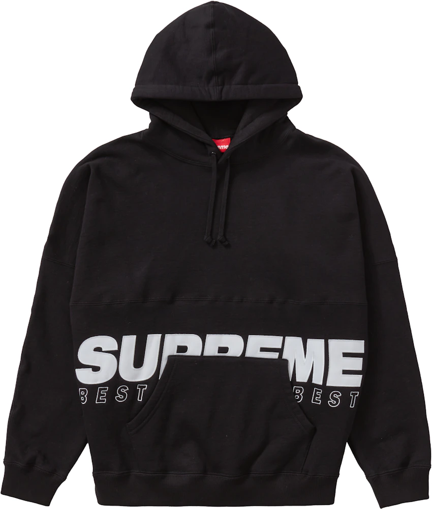 Supreme Black Hoodies for Men for Sale