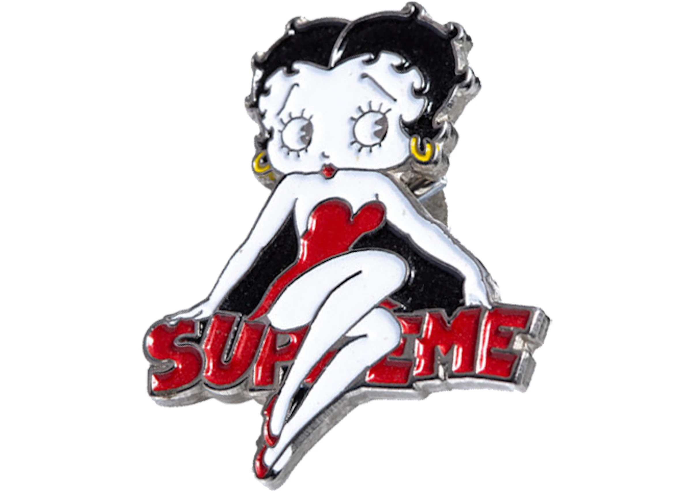 Supreme Betty Boop Pin Silver - SS16 - US
