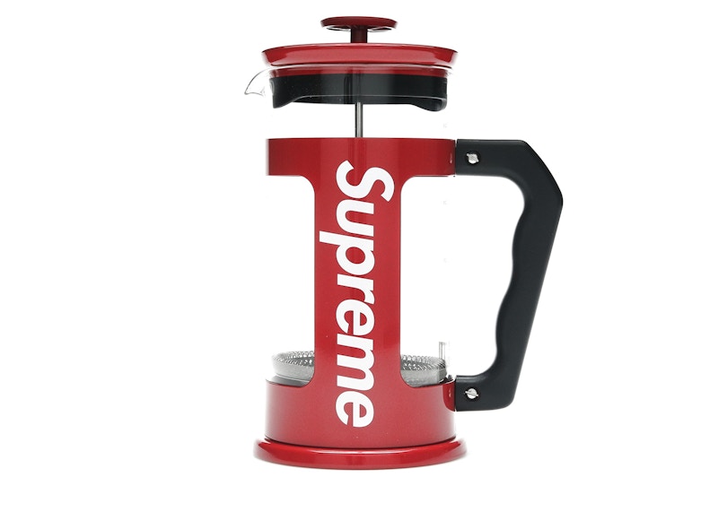 100％本物保証！ 8 Bialetti Supreme Cup US - SS24 - Red Press French コーヒーメーカー・エスプレッソマシン