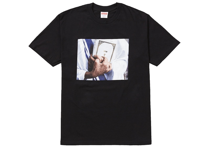 Supreme Bible Tee Black Men's - FW19 - US