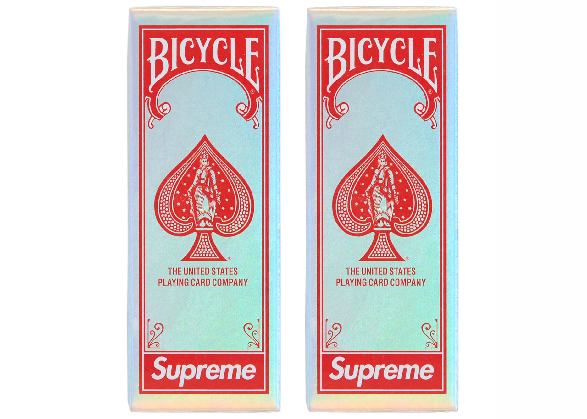 Supreme Bicycle Holographic Slice Cards (Set of 2) Holographic 