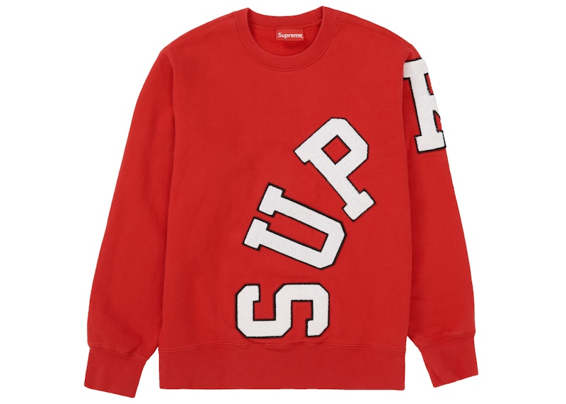 Supreme Big Arc Crewneck Red 男士- FW20 - TW