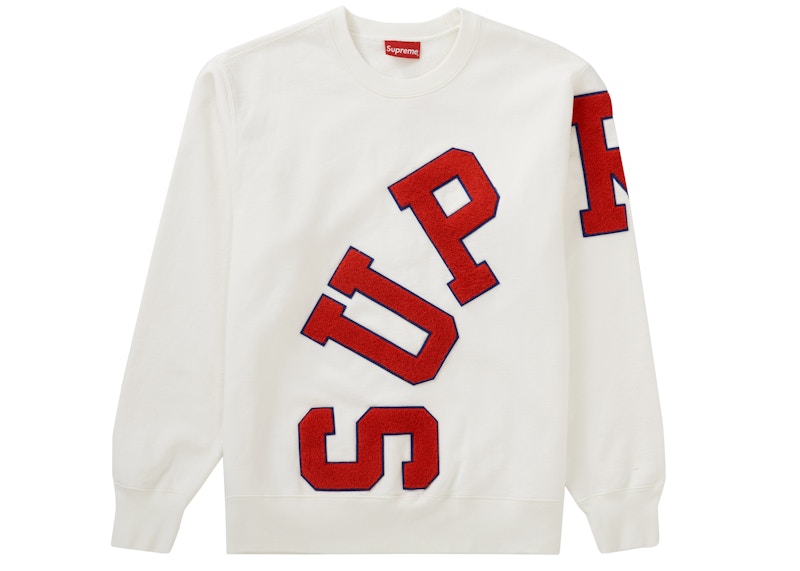 即完Supreme Big Arc Crewneck ビッグアーチロゴスウェット-