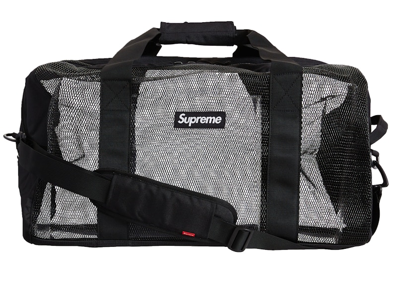 送料込 納品書原本 SUPREME Big Duffle Bag ブラック-