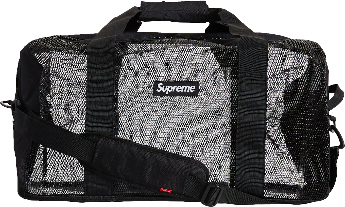 Travel bag Supreme Black in Plastic - 15468554