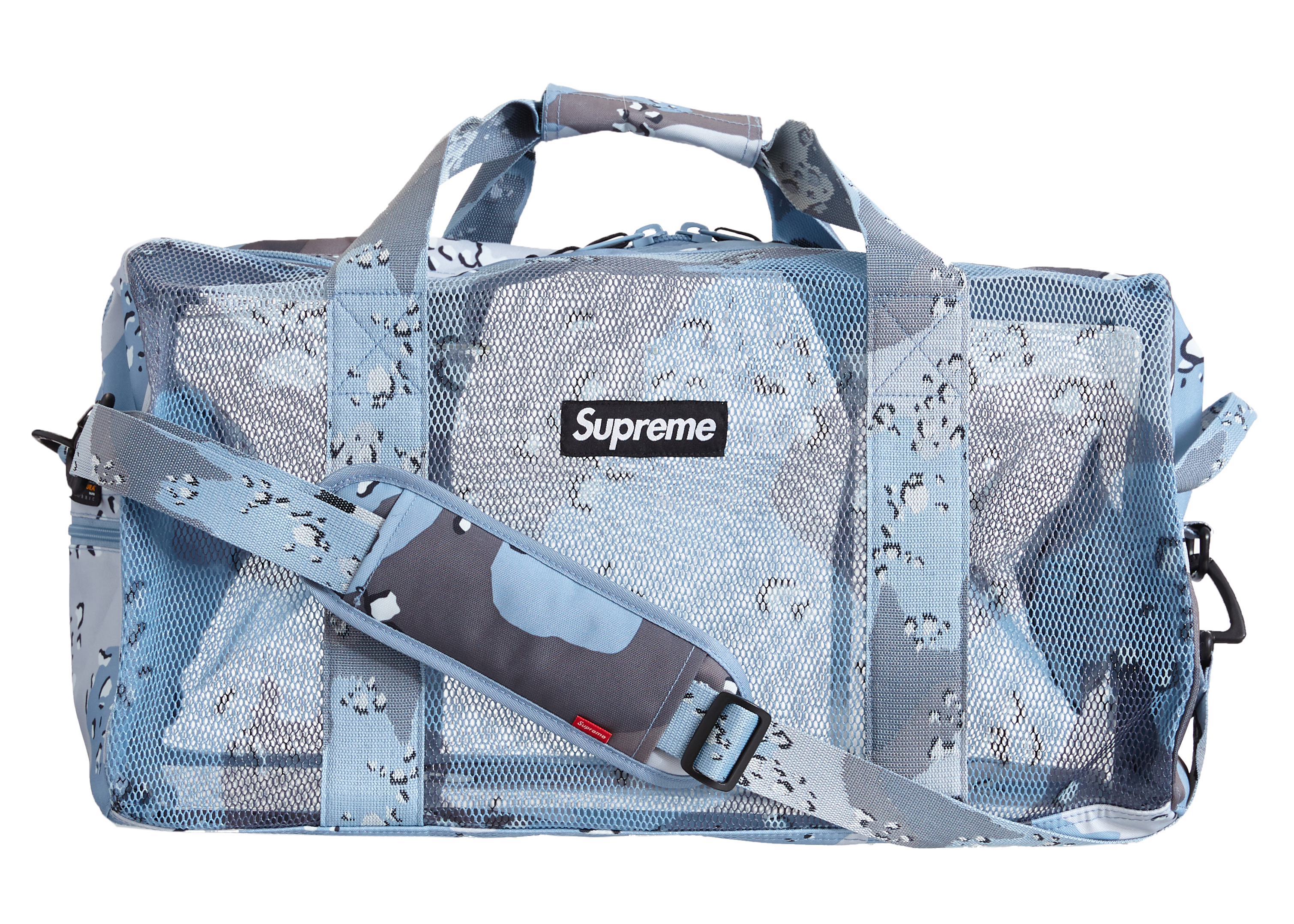 Supreme Big Duffle Bag (SS20) Blue Chocolate Chip Camo - SS20 - US