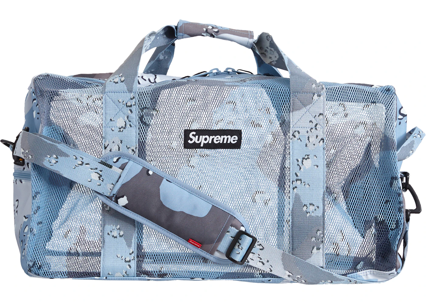 Supreme Big Duffle Bag (SS20) Blue Chocolate Chip Camo SS20 US