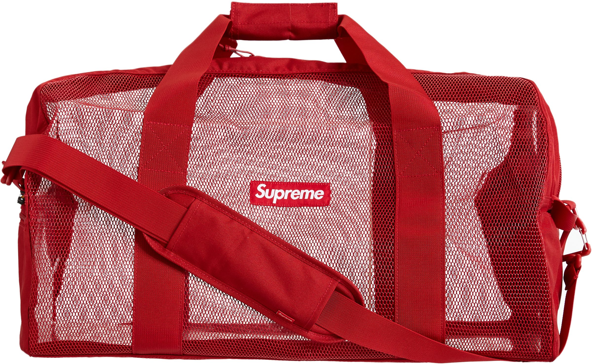 Supreme Duffle Bag (FW18) Red