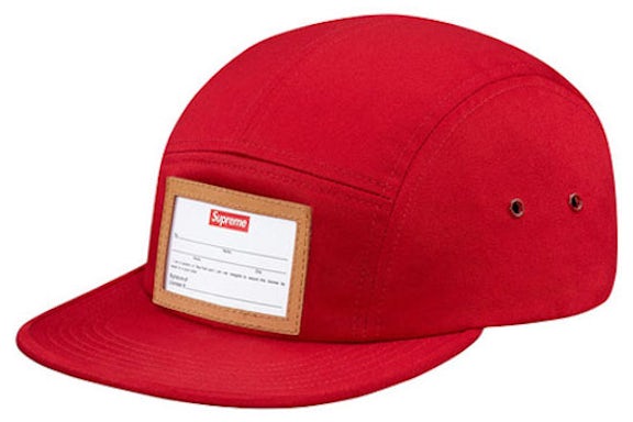 Supreme Big Game Camp Cap Red
