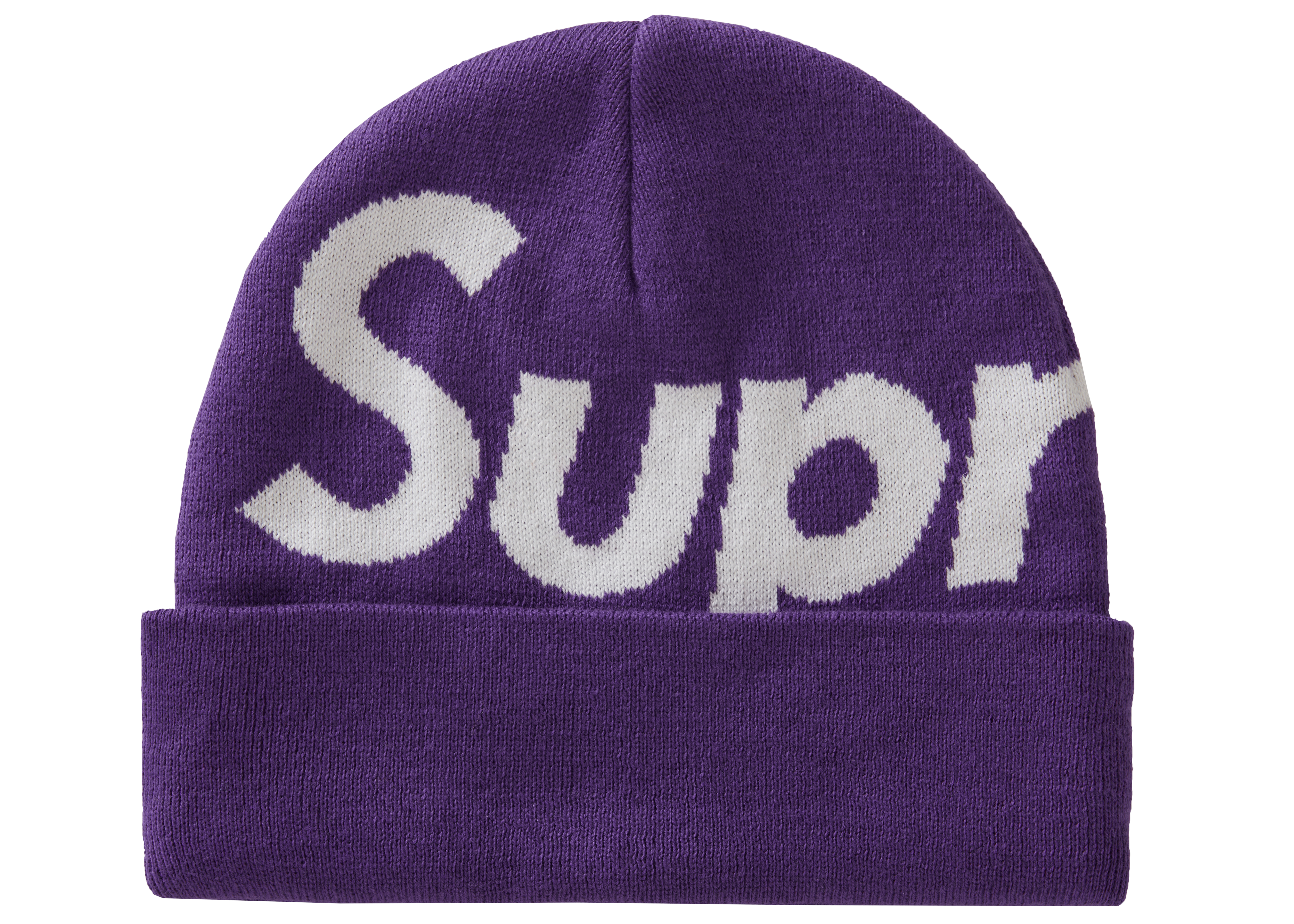 Supreme Big Logo Beanie (FW20) Purple - FW20 - ES