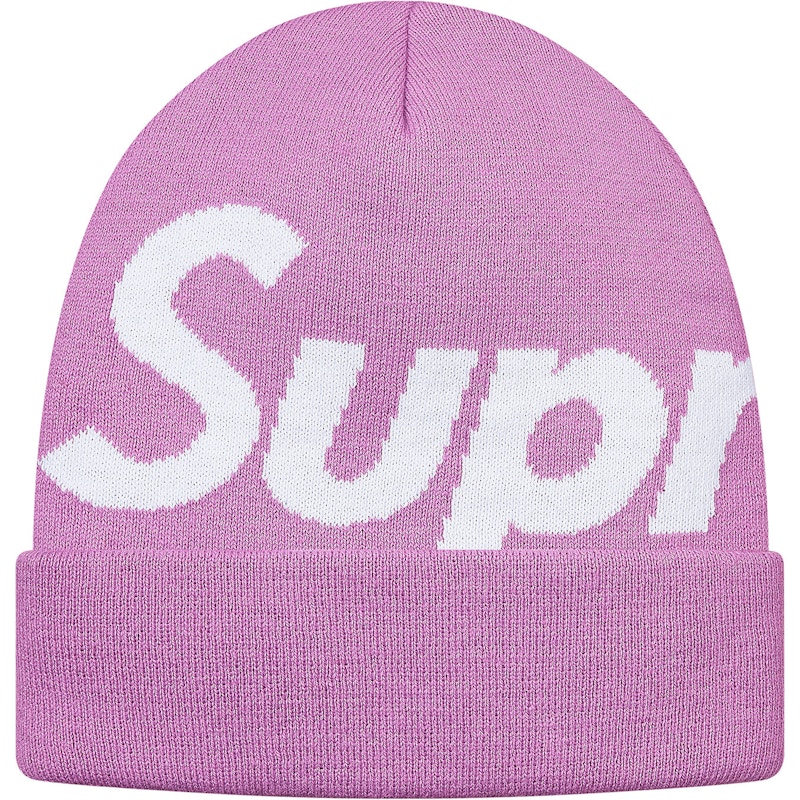 Supreme Big Logo Beanie (FW17) Light Purple - FW17 - TW