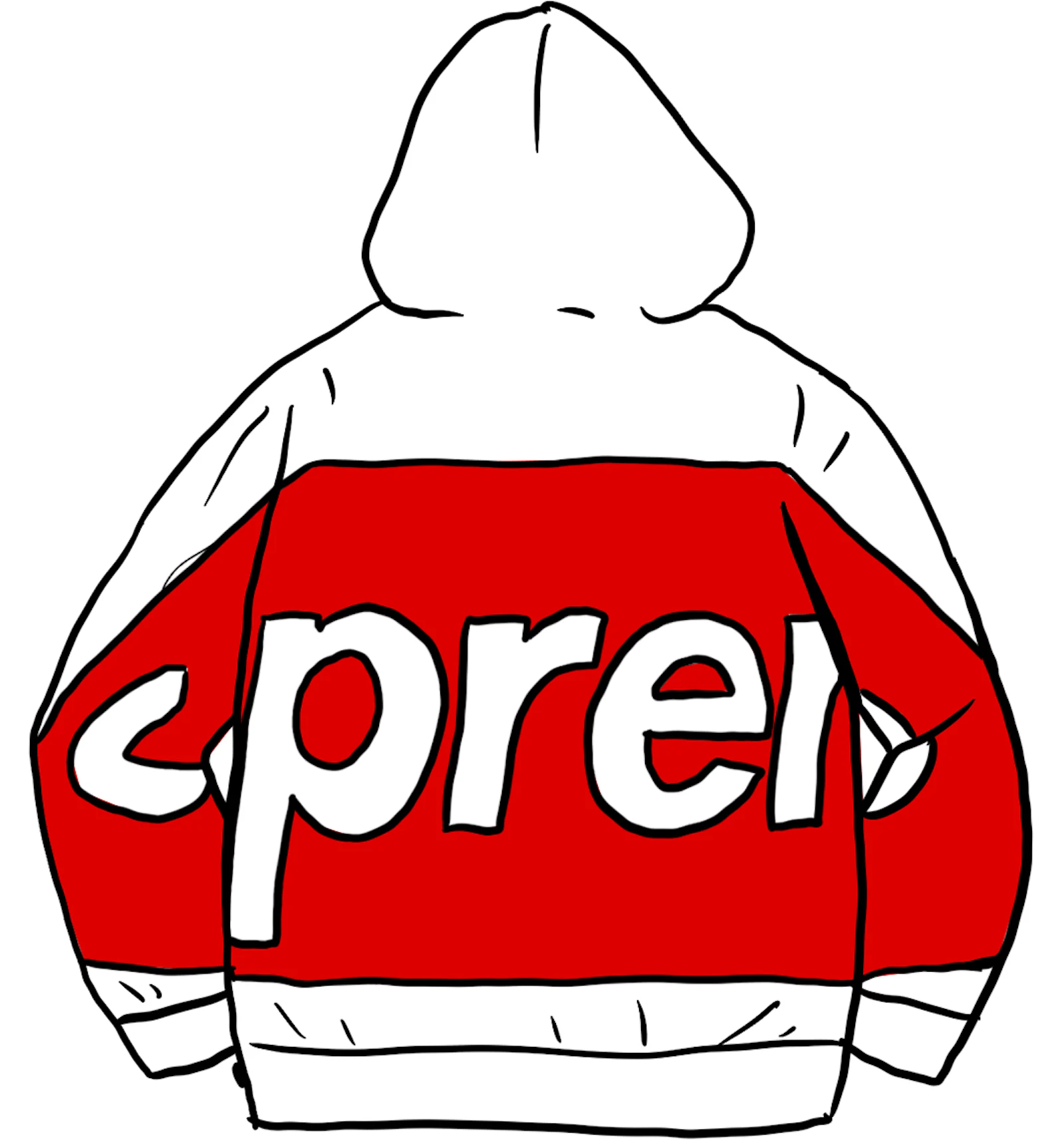Supreme top logo big