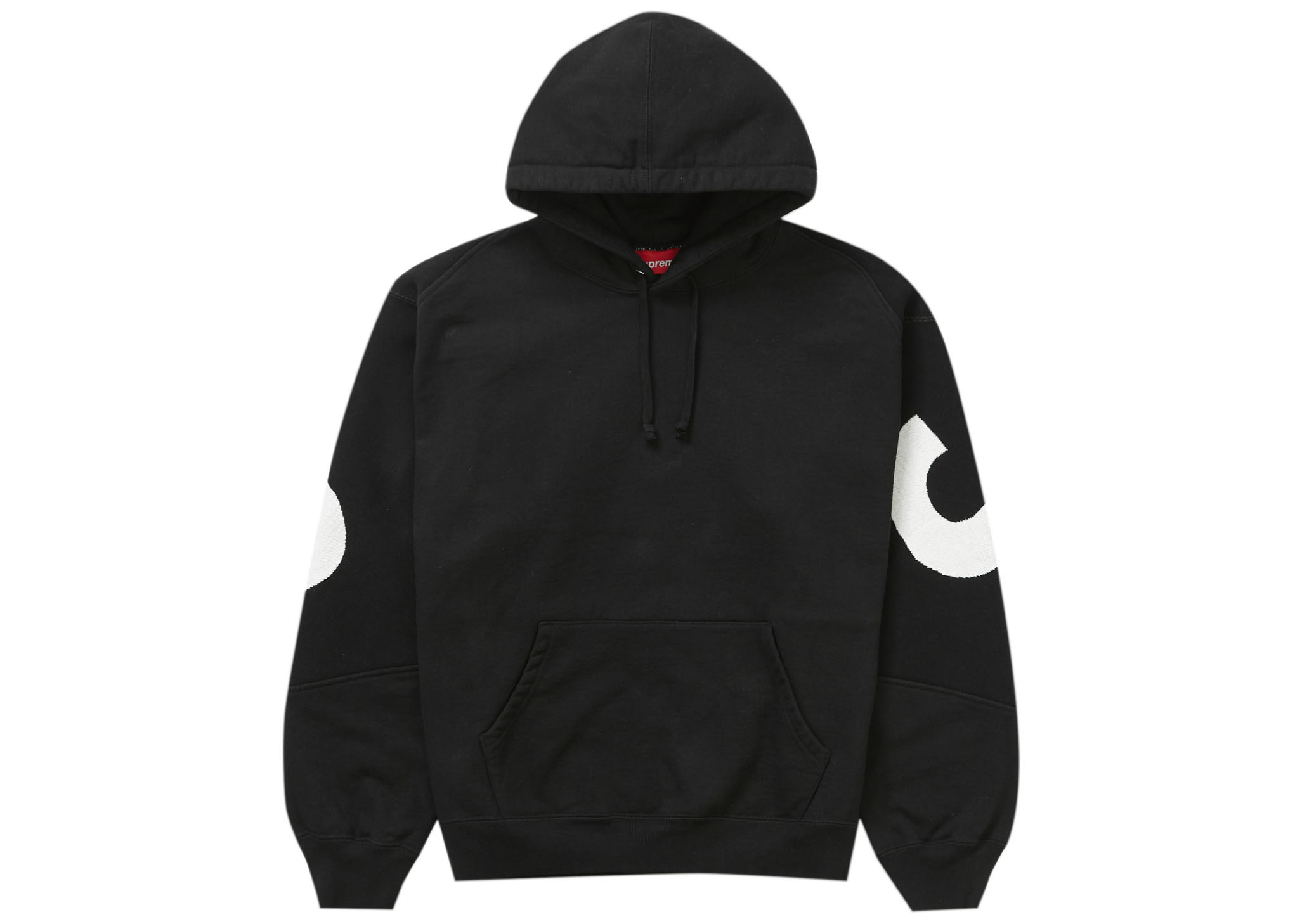 Supreme Big Logo Jacquard Hooded Sweatshirt Black メンズ - FW23 - JP