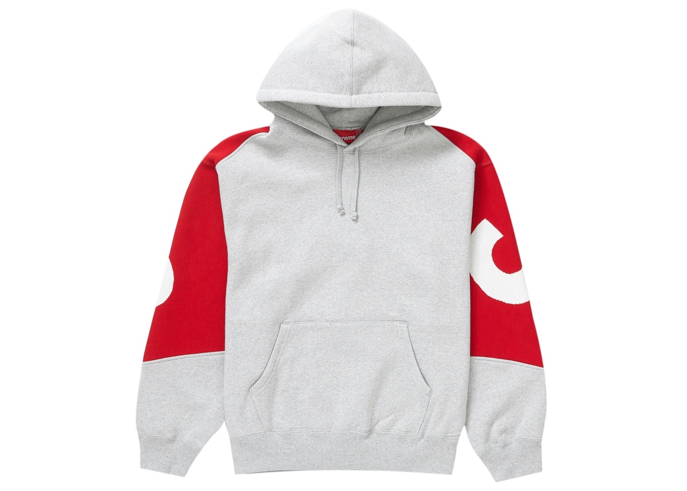 【S】Big Logo Jacquard Hooded Sweatshirt