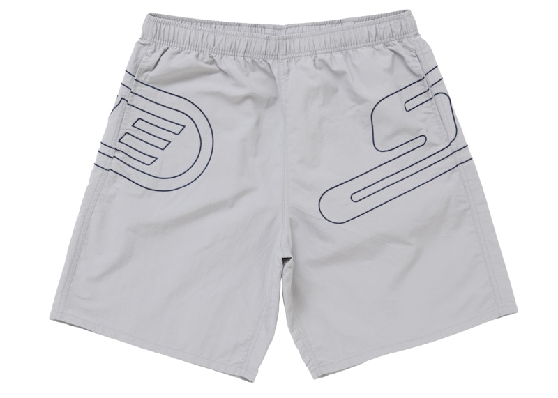 Supreme Big Logo Nylon Short Grey Men's - SS25 - US