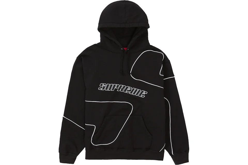 Supreme Big S Hooded Sweatshirt Black