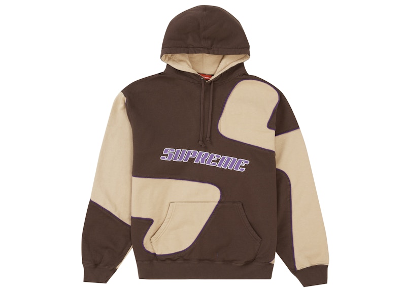 Supreme Big S Hooded Sweatshirt Brown Men s FW20 US