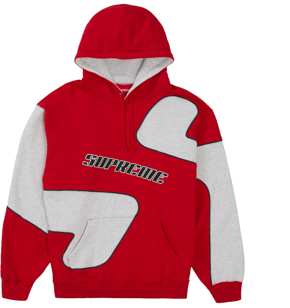 Supreme Big S Hooded Sweatshirt Red Men's - FW20 - US