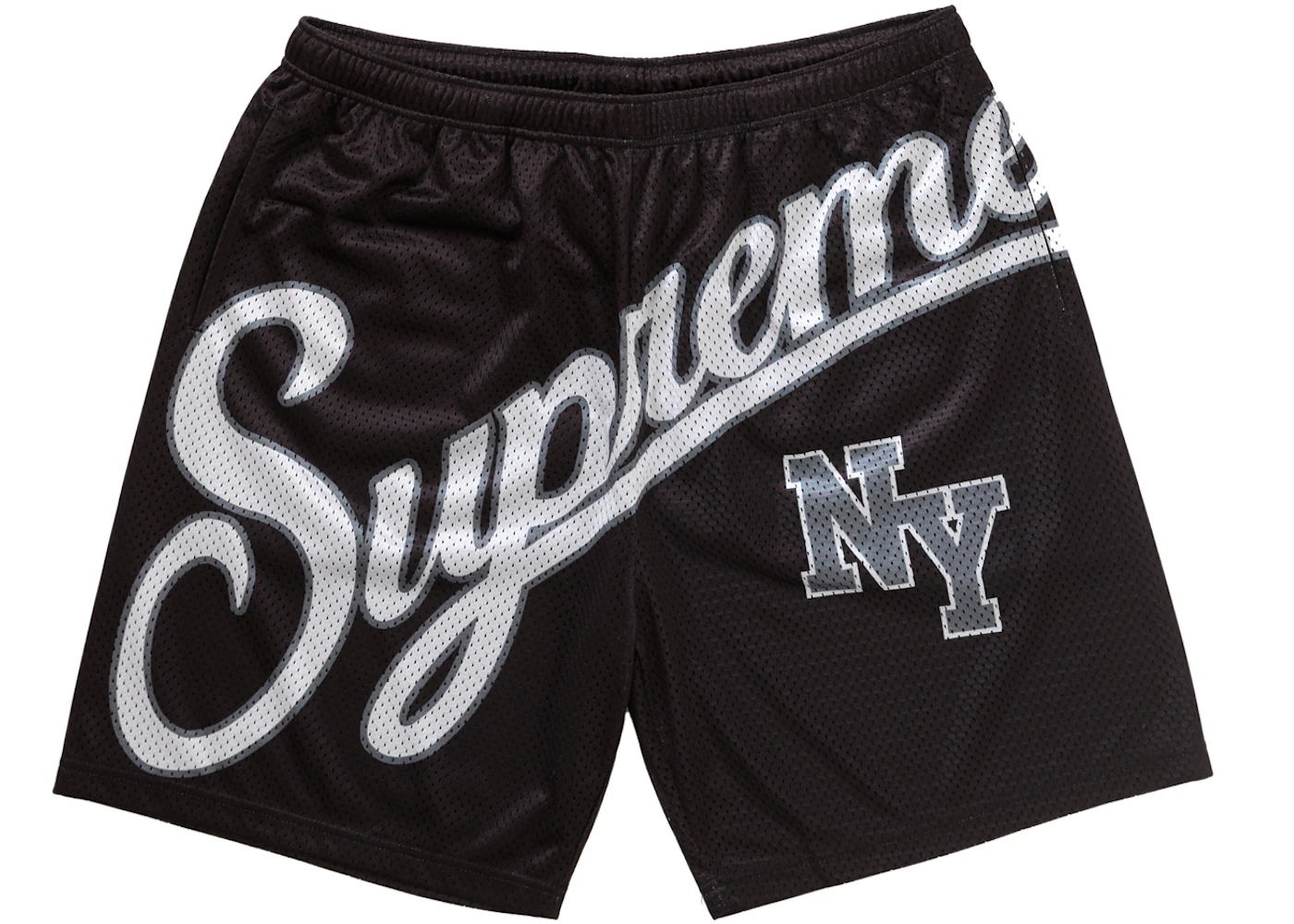 Supreme Big Script Mesh Short Black Men's SS24 GB