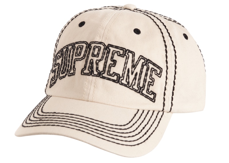 Supreme Big Stitch 6-Panel Natural - FW20 - US