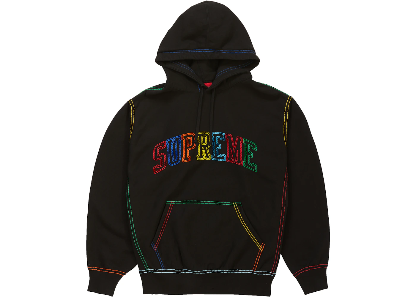 Supreme multicolor hoodie Clearance