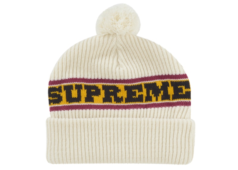 Supreme cuff logo beanie online