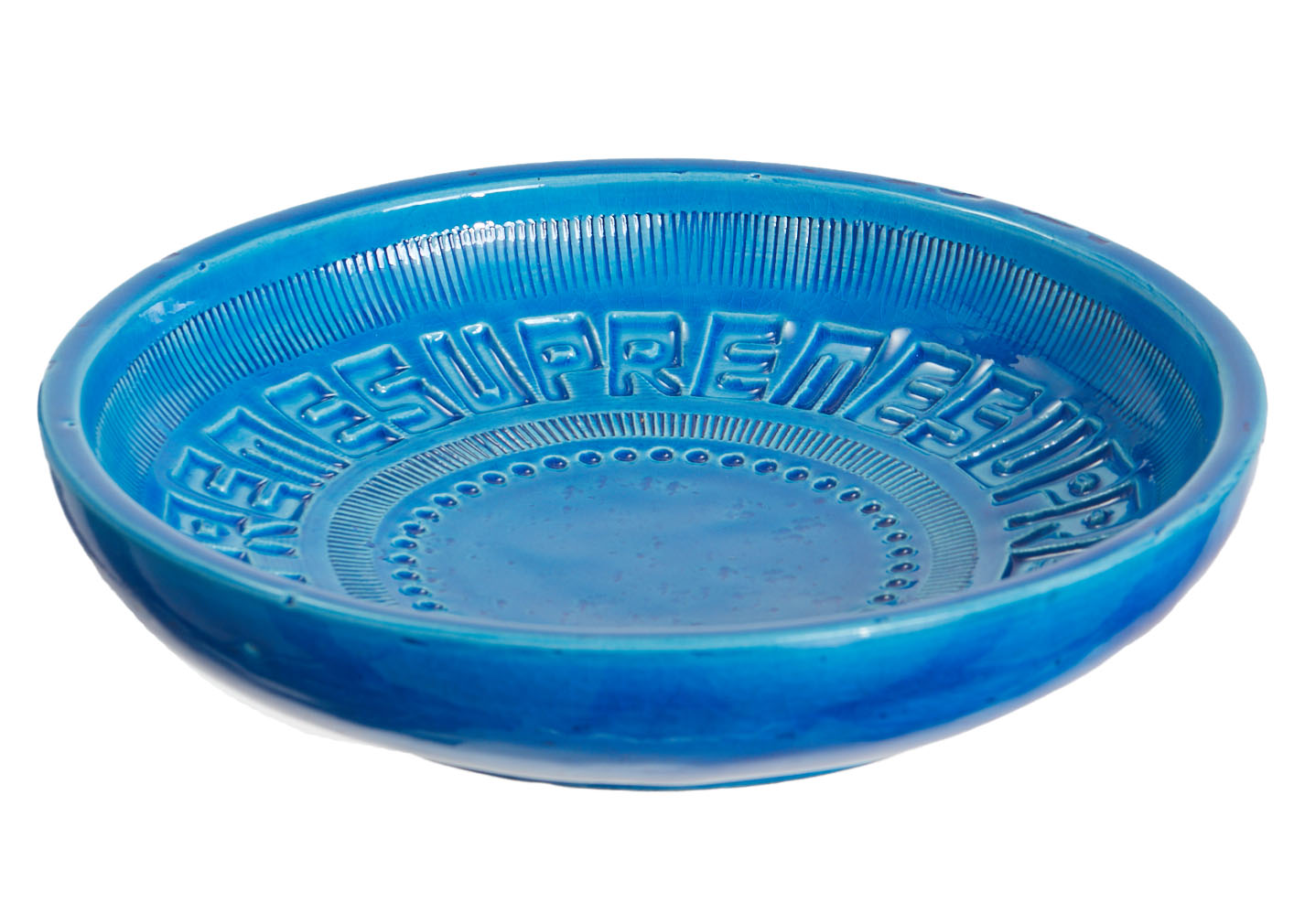 Supreme Bitossi Rimini Blu Bowl Blue - SS23 - US