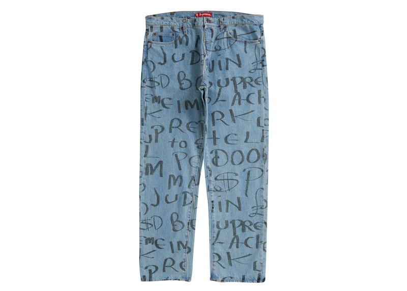 Supreme Black Ark Regular Jean Blue Men's - FW20 - US