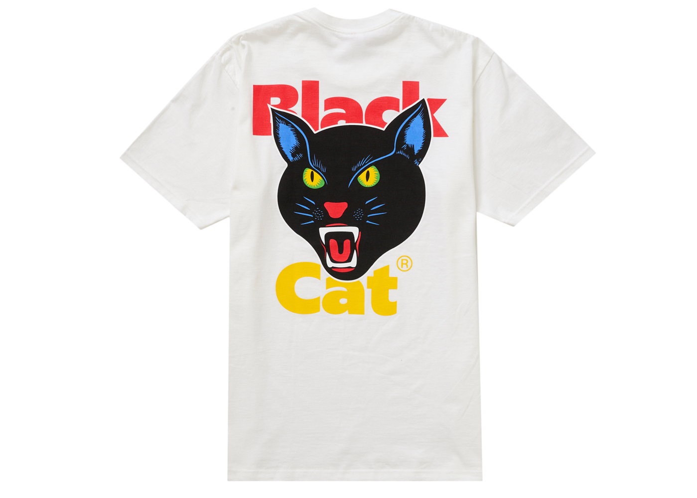 Supreme Black Cat Tee (SS24) White