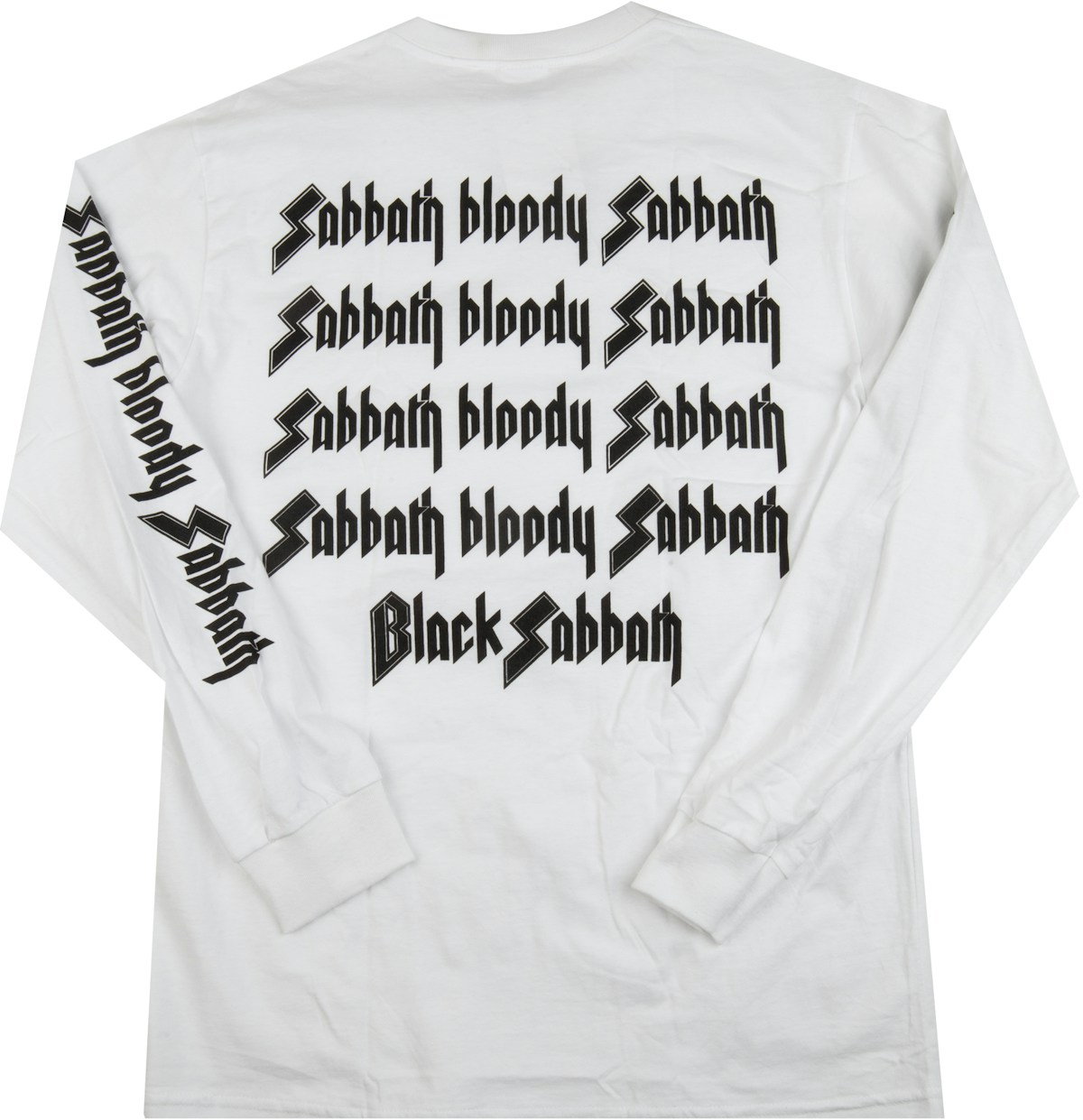 Supreme Black Sabbath Bloody Sabbath Long Sleeve Tee White - SS16