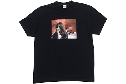 Supreme Black Sabbath Paranoid Tee Black Men's SS16 GB