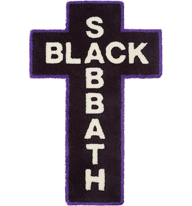 Supreme Black Sabbath Rug Black SS16 US
