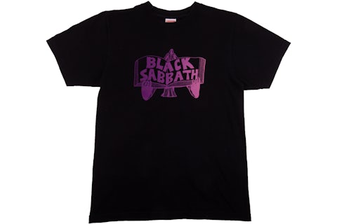 Supreme Black Sabbath Tome Tee Black Men's - SS16 - US Supreme Black Sabbath Tome Tee Black Men's - SS16 - US