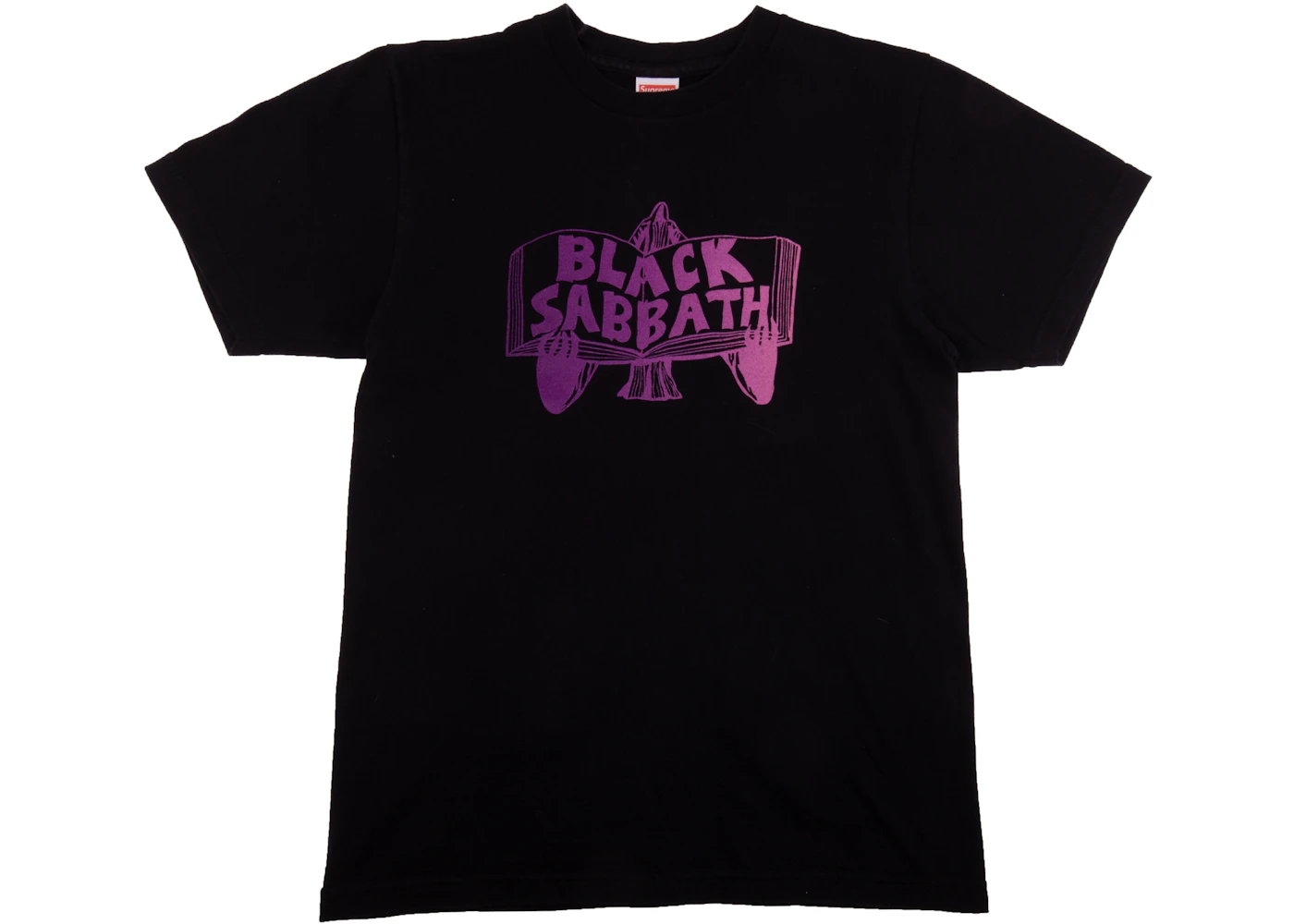 Supreme Black Sabbath Tome Tee Black Men's - SS16 - US Supreme Black Sabbath Tome Tee Black Men's - SS16 - US