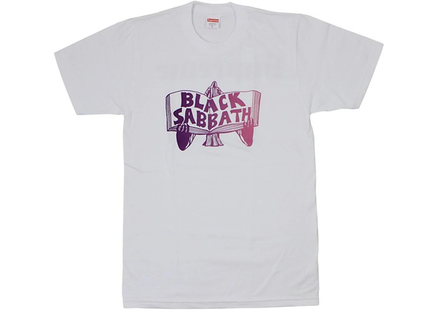 Supreme Black Sabbath Tome Tee White Men's SS16 US