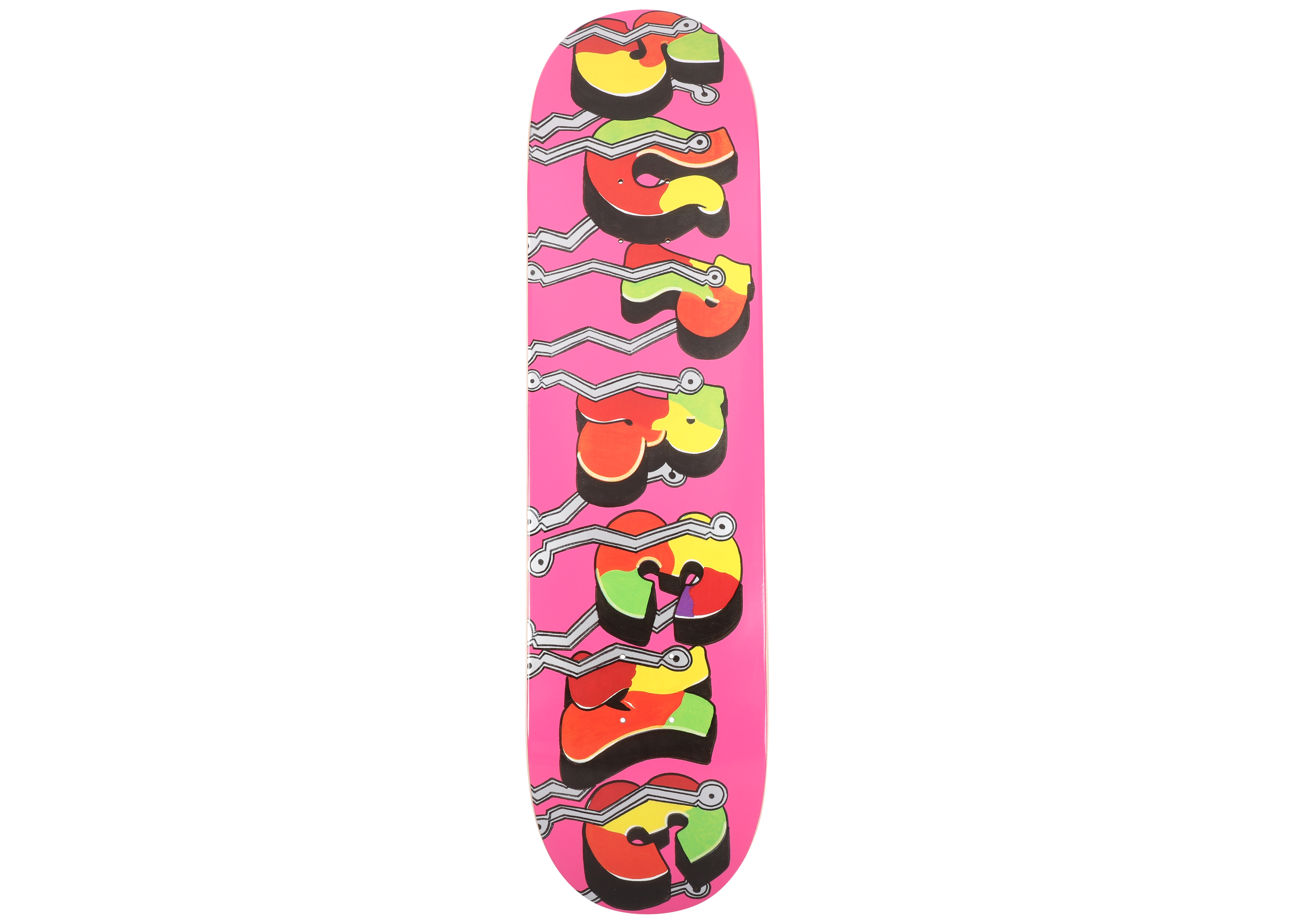 Supreme Blade Whole Car Skateboard Deck Pink - FW16 - GB