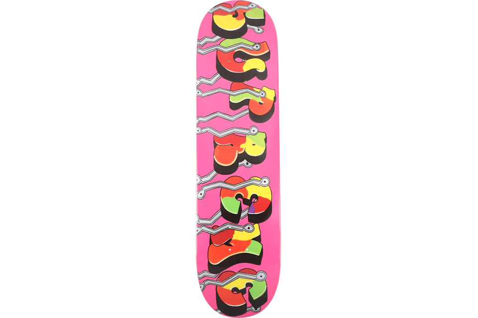 Supreme Blade Whole Car Skateboard Deck Pink