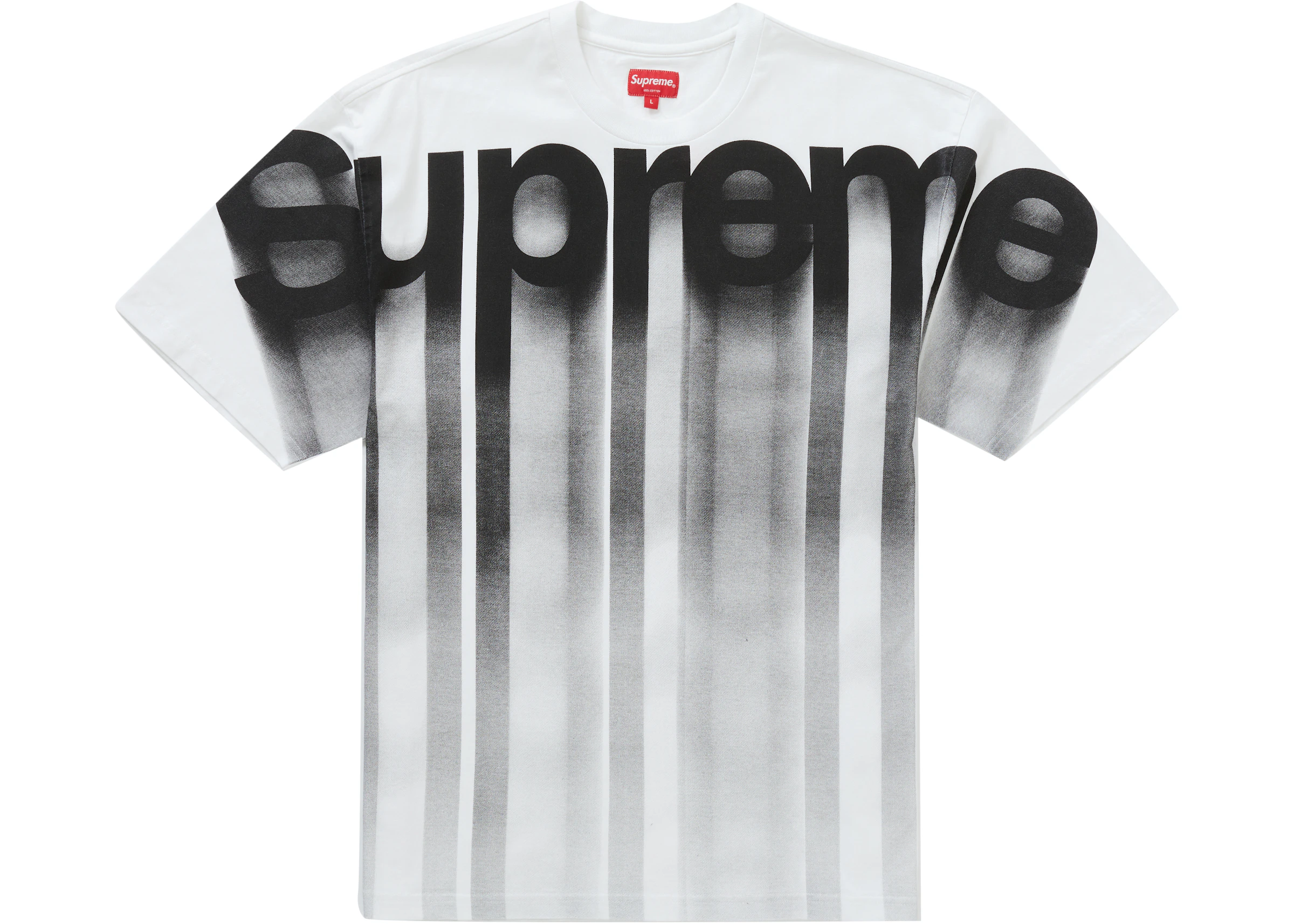 Supreme Bleed Logo S/S Top White - FW20 - CA