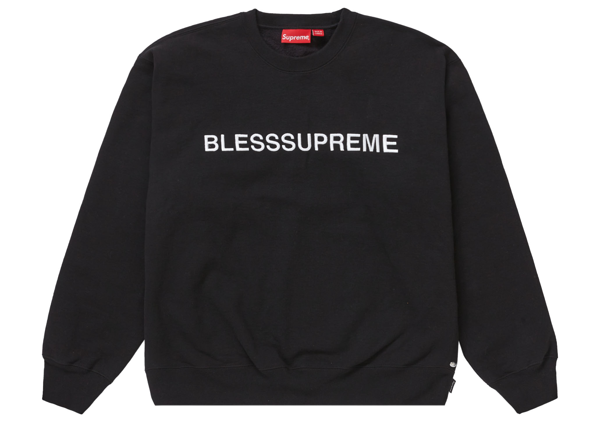 Supreme Bless Hooded Sweatshirt Black