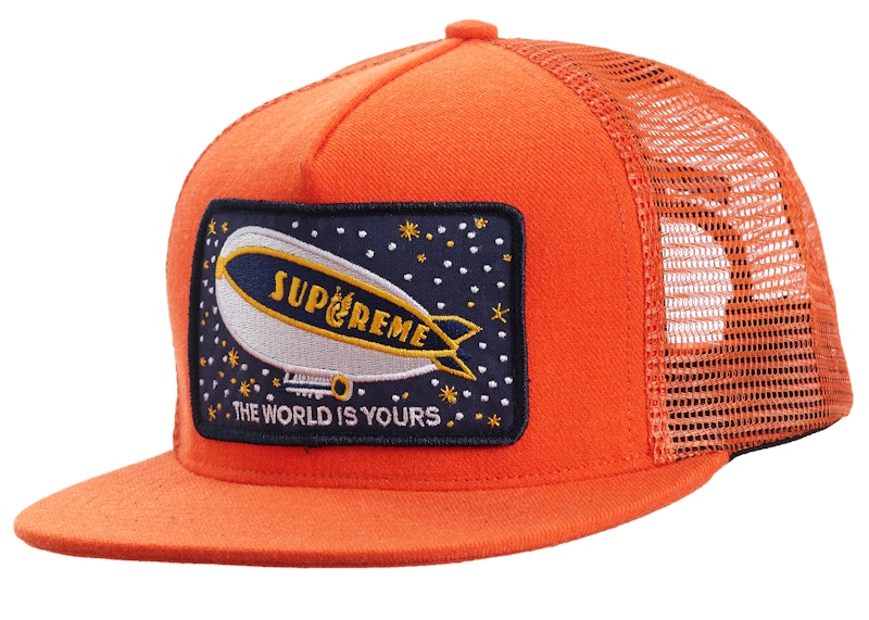 Supreme Blimp Mesh Back 5-Panel Orange