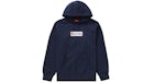 Supreme Bling Box Logo Hooded Sweatshirt Navy