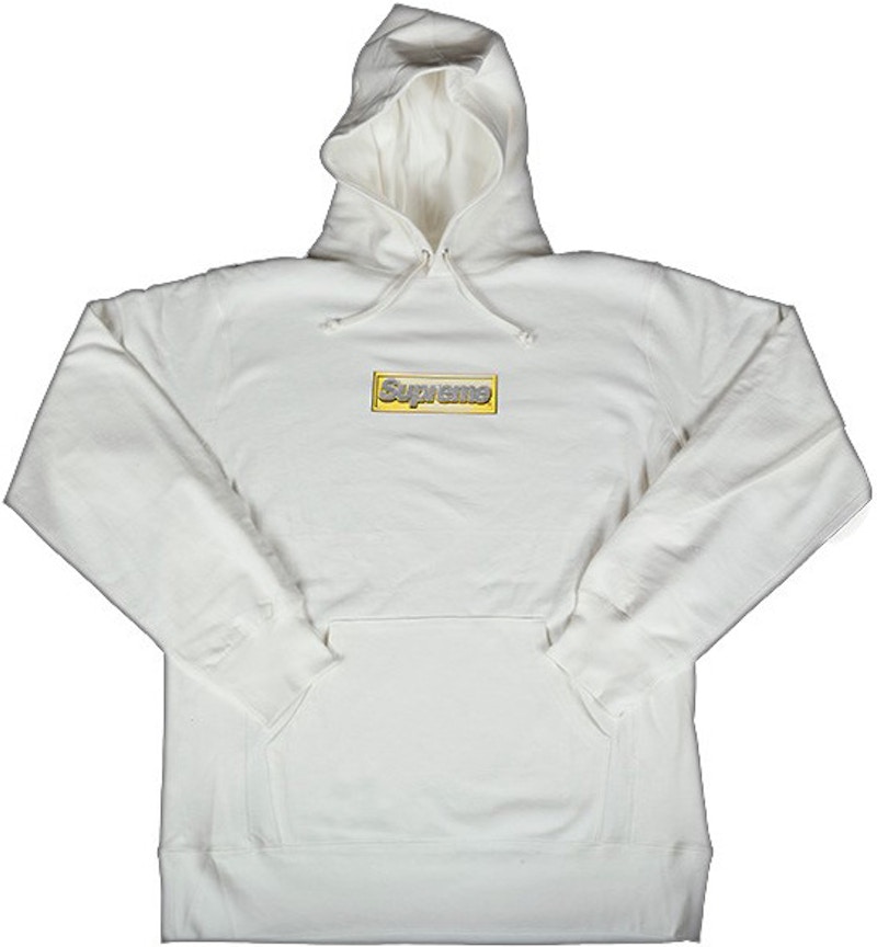 Supreme Bling Box Logo Hoodie White メンズ - SS13 - JP