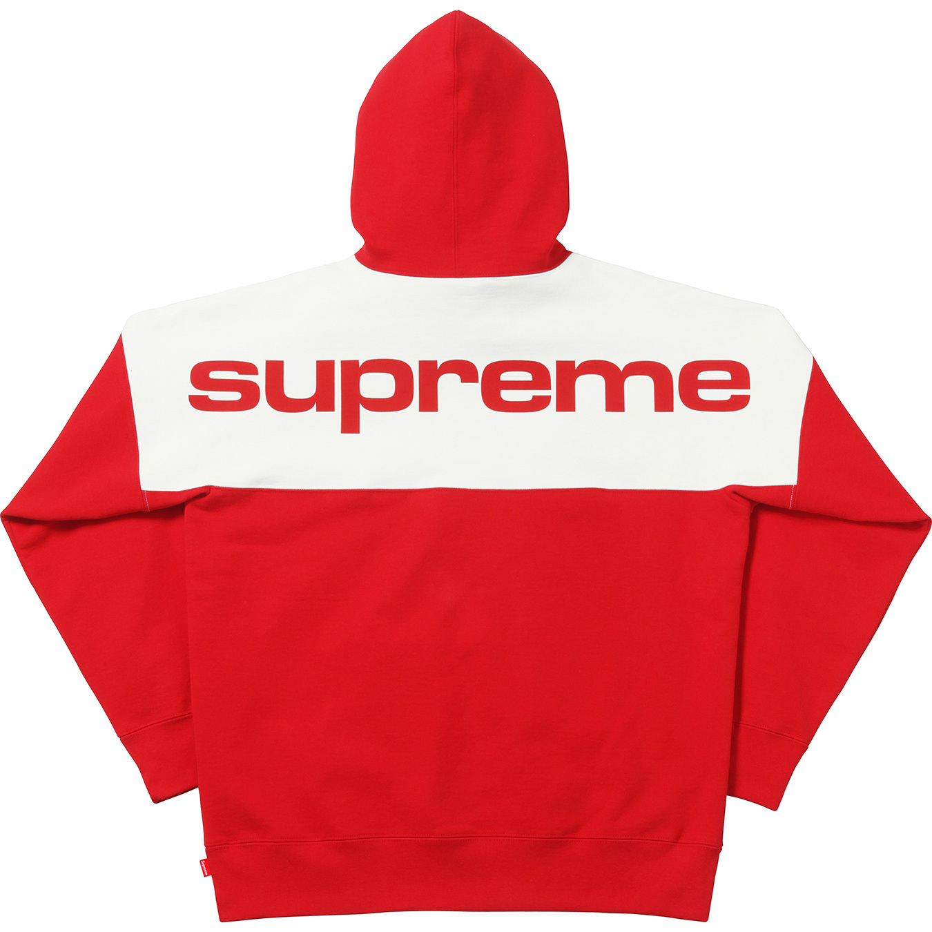 Lサイズ supreme blocked hooded sweatshirt