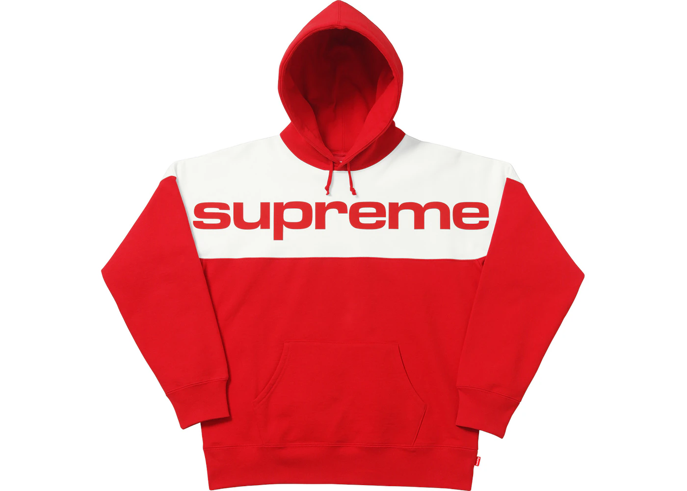 supreme hoodie red