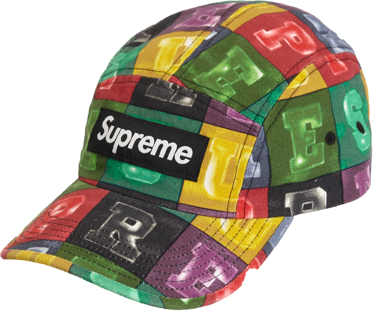 Supreme Multicolor 5 panel camp hat OS Pre-owned – The Sole Broker