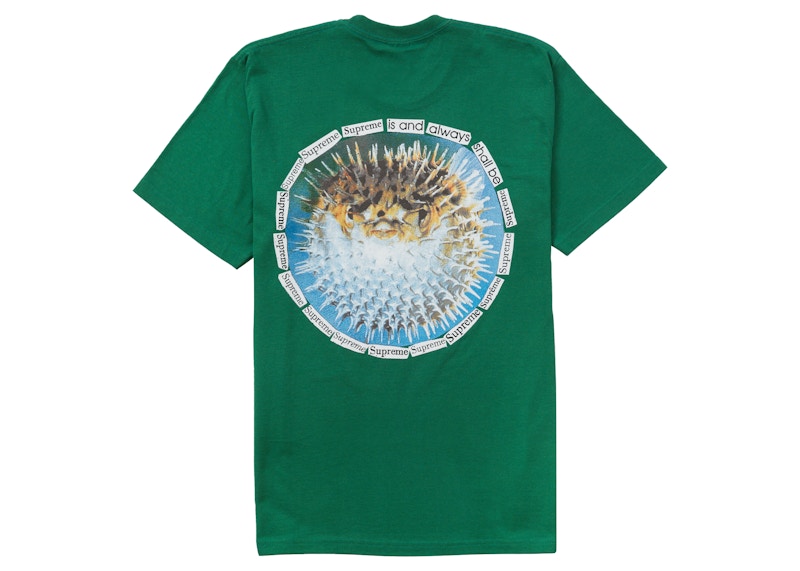 Supreme Blowfish Tee Light Pine Men's - SS23 - US