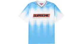 Supreme Blur Soccer Jersey Blue